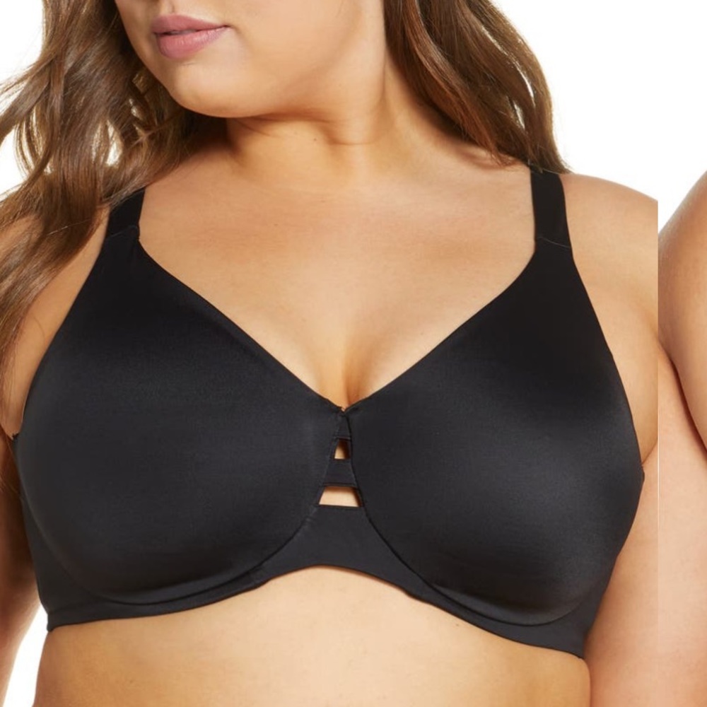 SPANX Black Minimizer Underwire Bra